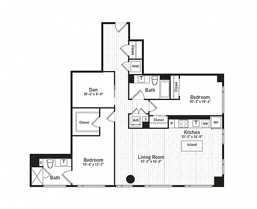 Floor plan B13D - Bolden