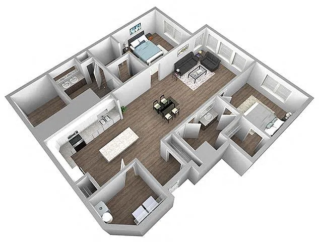 Floor plan The Hampton