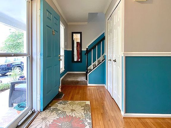 Front entrance hallway.