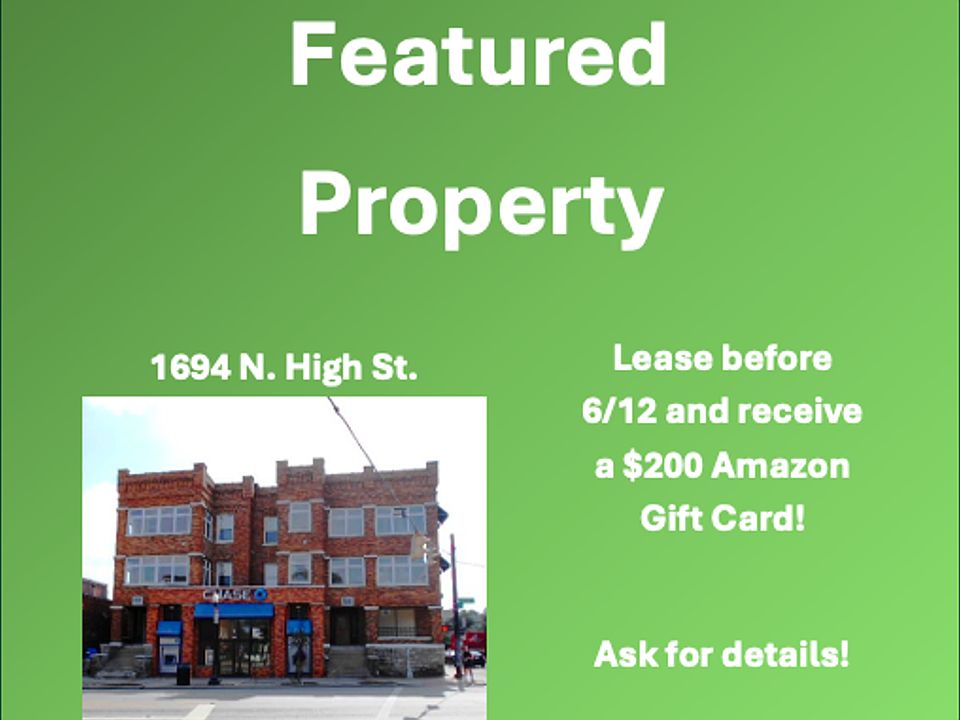 1st image of 1694-1702 N High St APT B