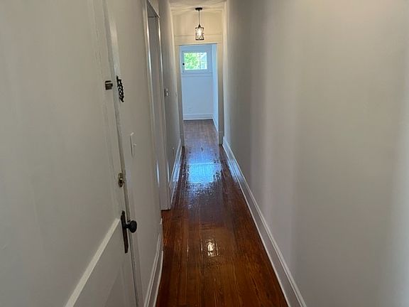 Hallway from entry to living room