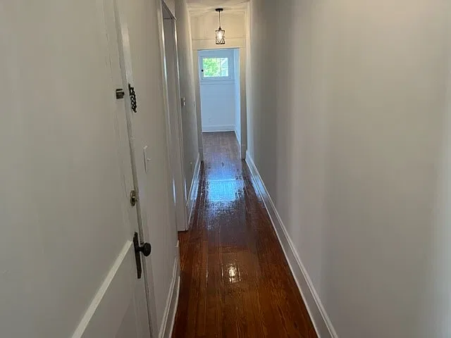 Hallway from entry to living room
