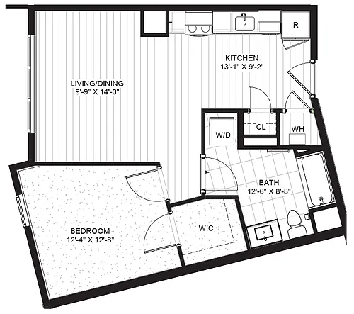 Floor plan A1H
