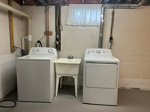 Laundry Area with Washer and Dryer