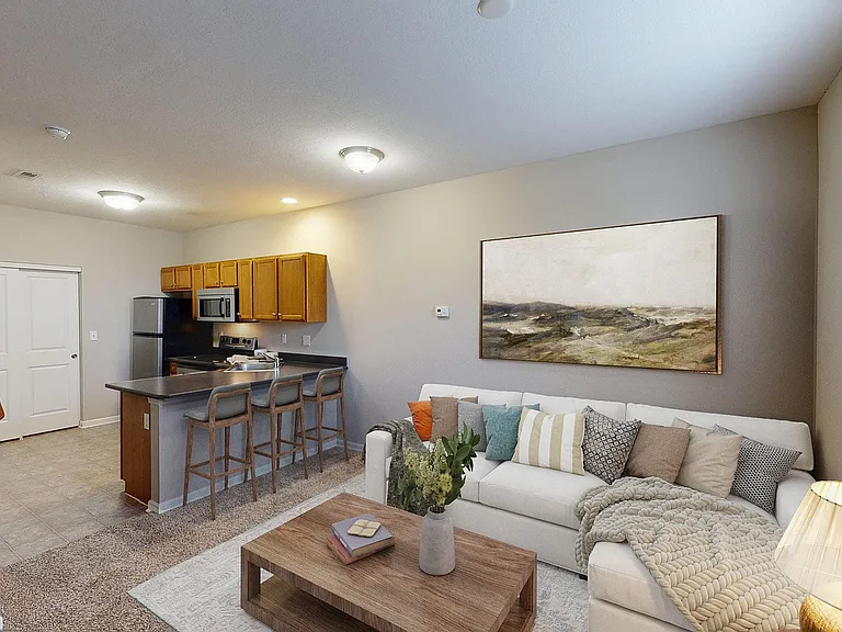 Open Floor Plan Living Area