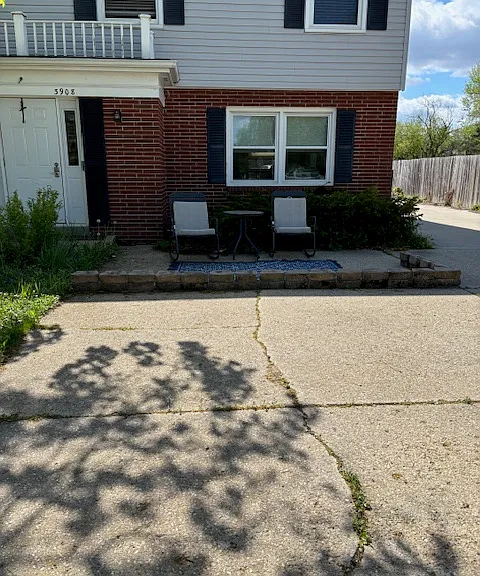 front patio exclusively yours