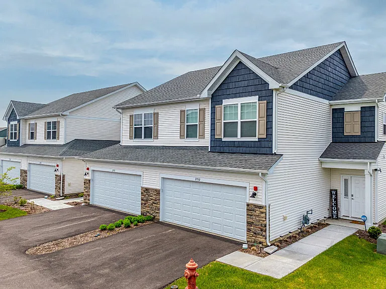 Bristol Bay of Yorkville Beautiful Townhome Elevation