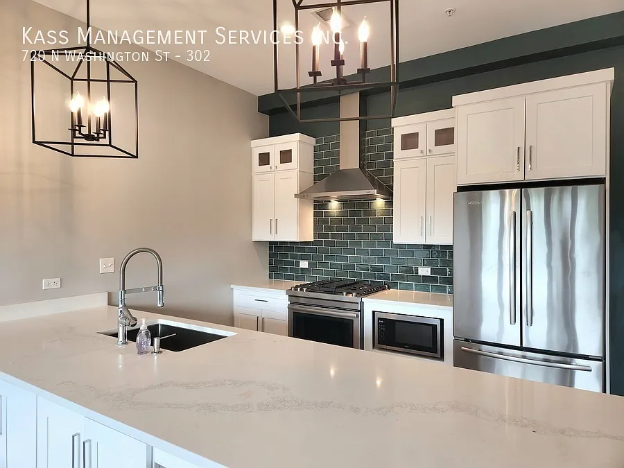Spacious Naperville New Construction 2 bed / 1 bath with Custom Finishes, In-Unit W/D, Balcony an... — Photo 2