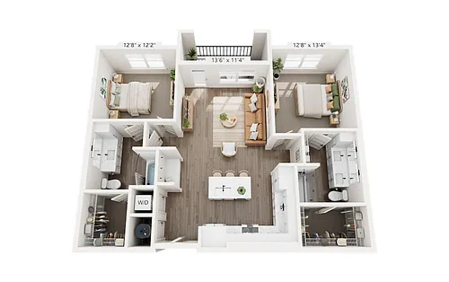 Floor plan B1