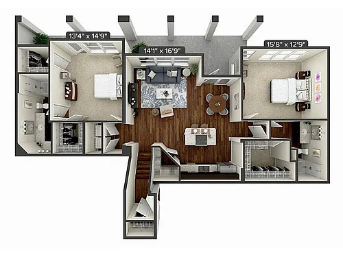 Floor plan B5-1397
