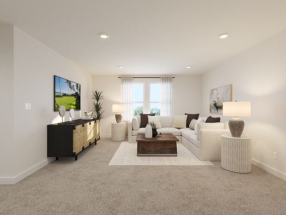 The upstairs loft gives the kids a place to hangout.