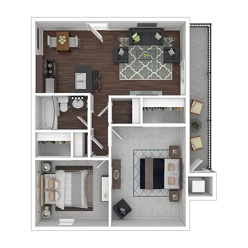 Floor plan B1