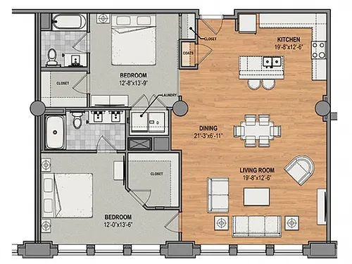 Floor plan G