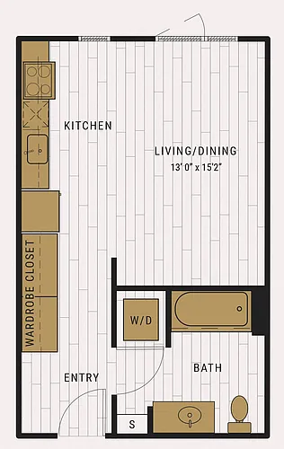 Floor plan S1B