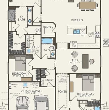 First Floor 4 br 3 ba