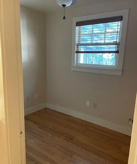 "Office" room (without closet) first floor off of the kitchen