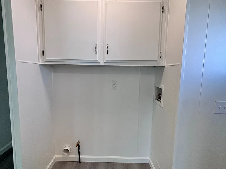 Convenient in-home laundry hookups provide added ease and functionality, allowing residents to install their own washer and dryer.