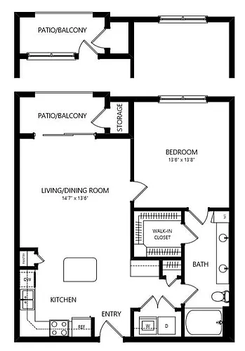 Floor plan C-A3SR