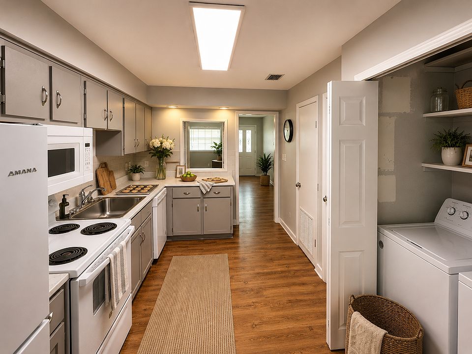 Digitally staged. Unit is rented unfurnished.