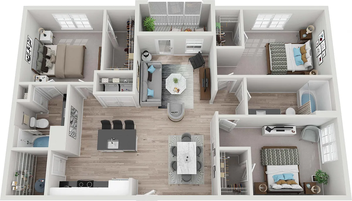 Floor plan C2A