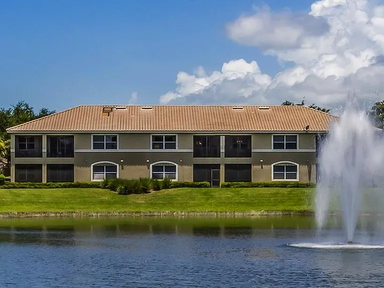 View of Lanai from across the lake