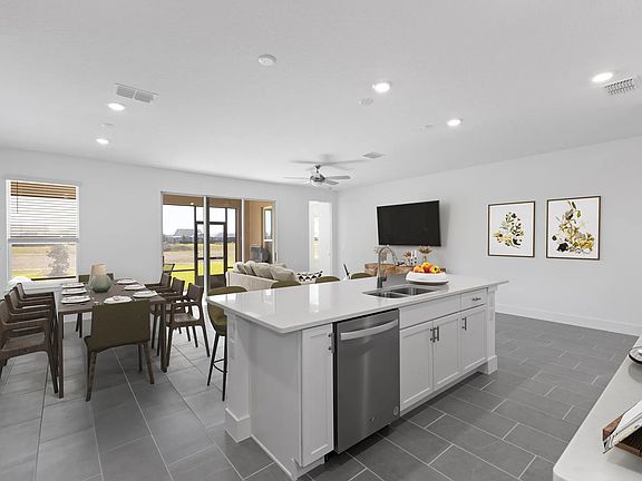 Virtually Staged Kitchen