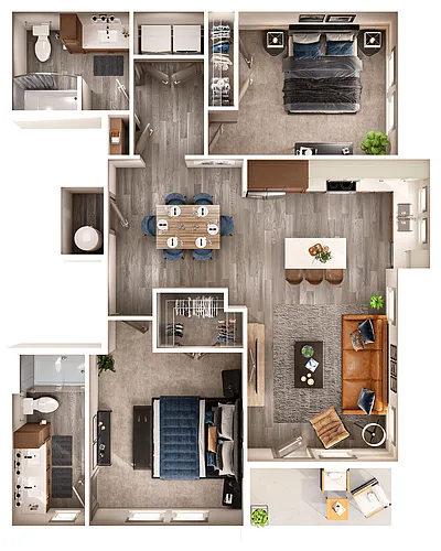 Floor plan The Tangerine