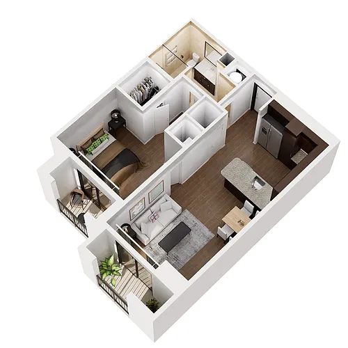 Floor plan 2A6