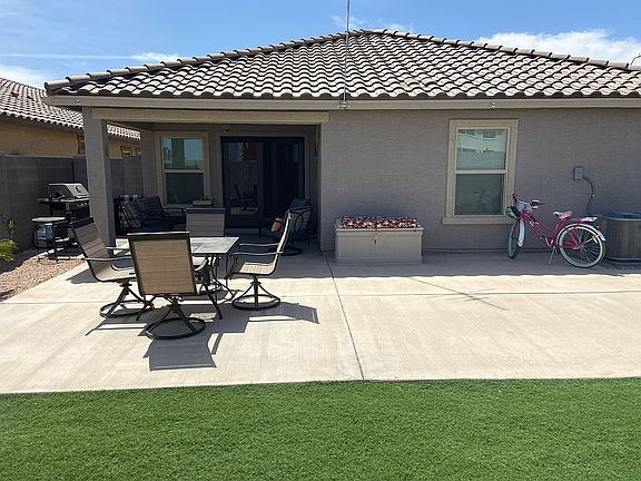 Extended patio
