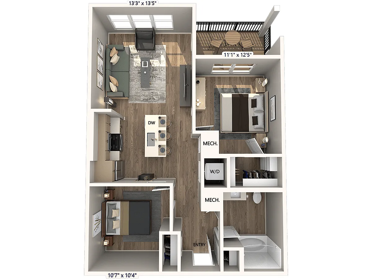 Floor plan BA4a