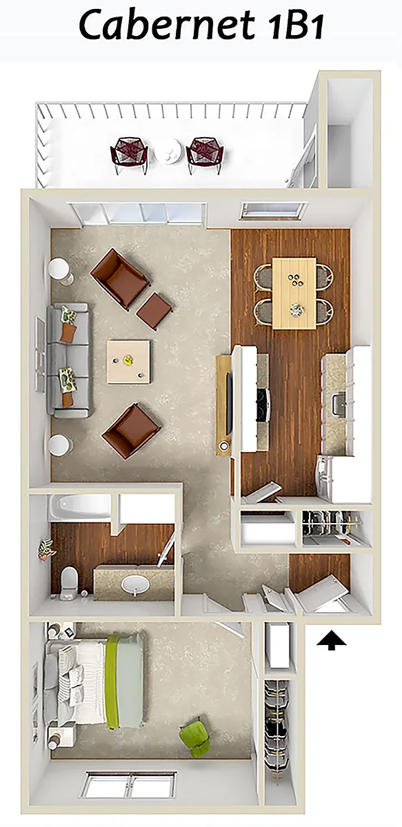 Floor plan Cabernet