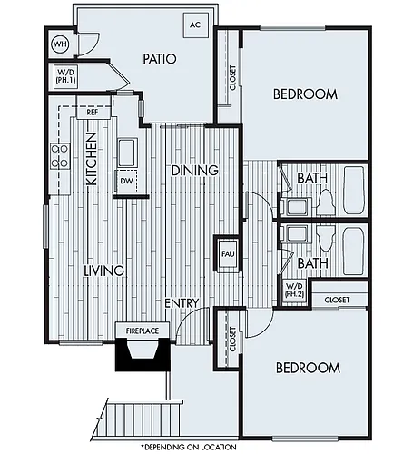 Floor plan Seaside Plan 2A