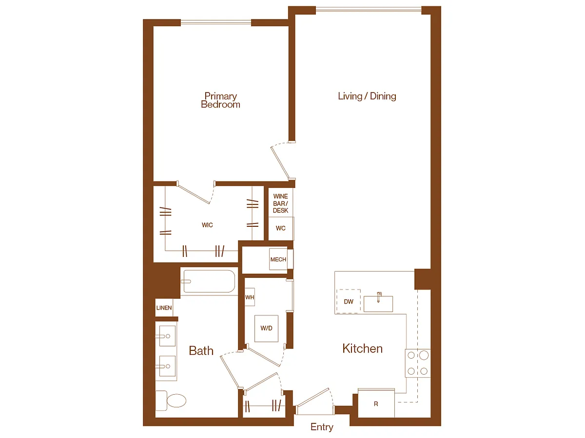 Floor plan A10