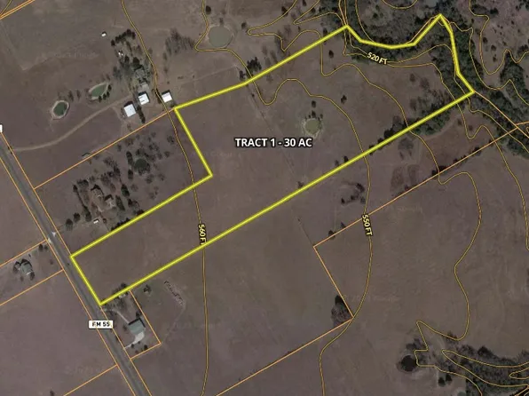TRACT 1 Fm 55, Blooming Grove, TX 76626
