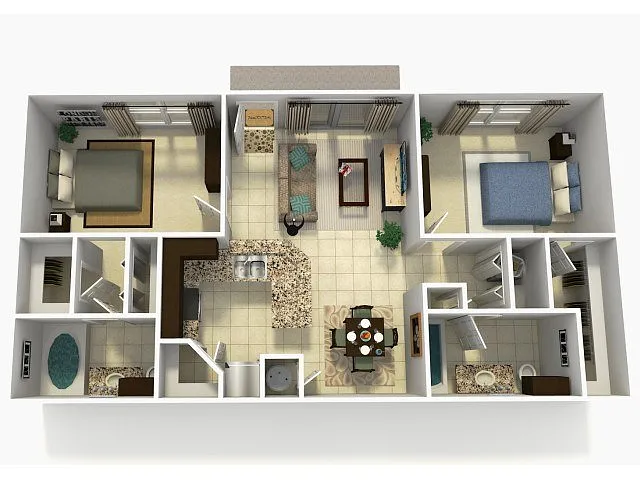 Floor plan Espana Upgrade