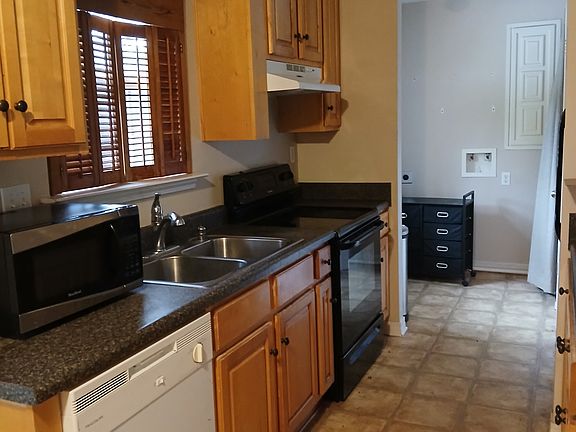 Kitchen and laundry hookups