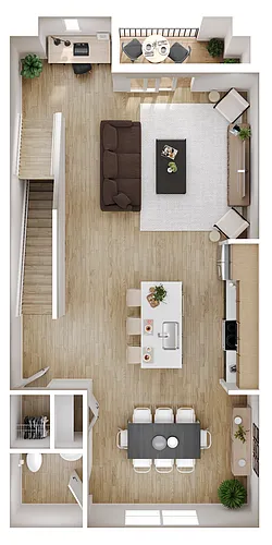 Floor plan Ascent 3 x 3.5 E