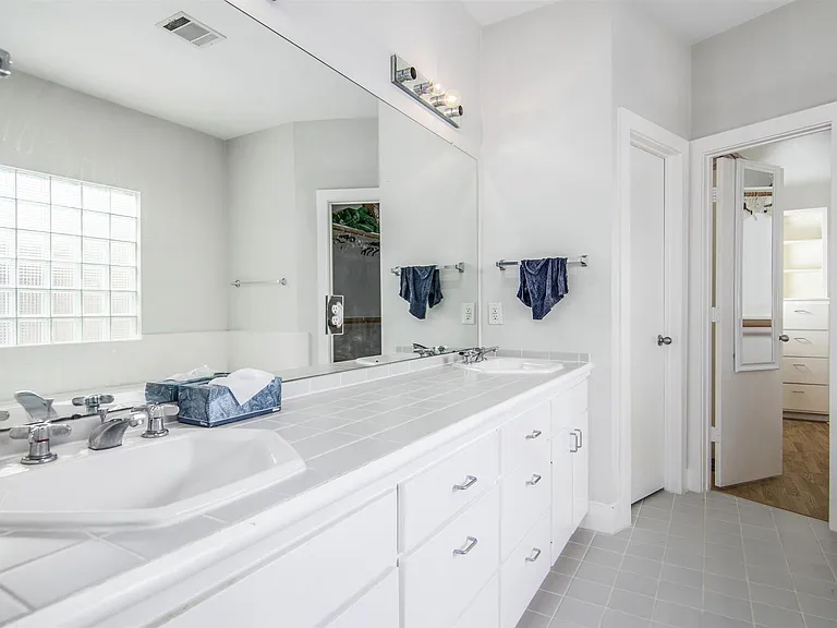 Master bathroom
