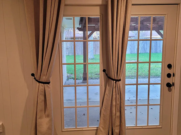 Door to patio