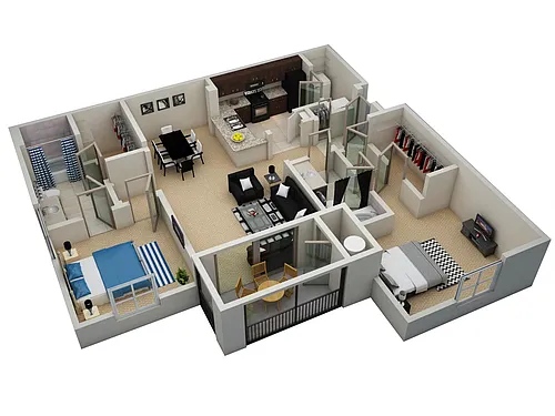 Floor plan Palmetto Dunes