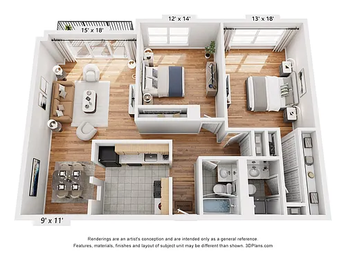 Floor plan B2