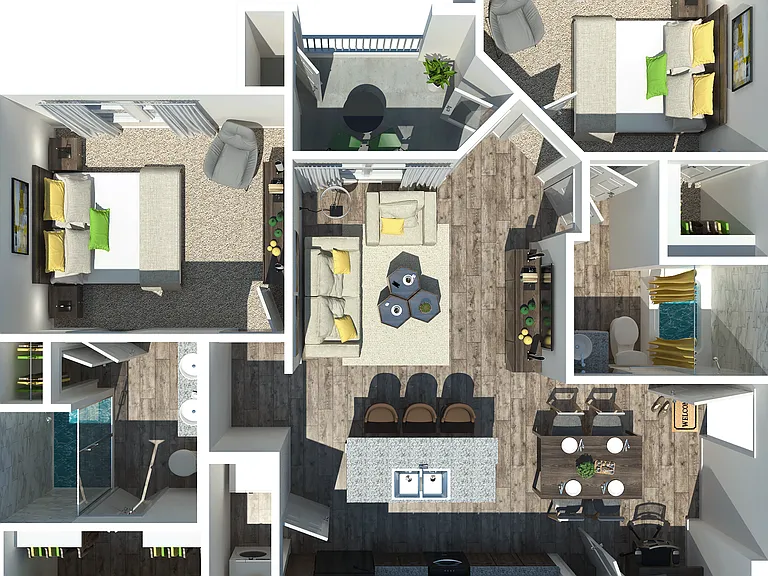 Smart Living on Cullen Apartment Homes — Photo 9