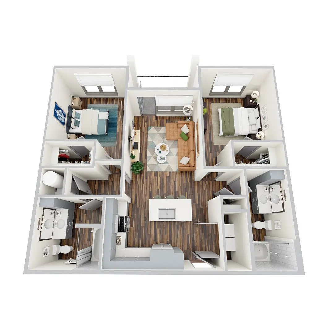 Floor plan B13