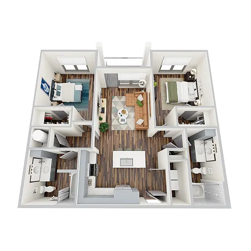 Floor plan B13