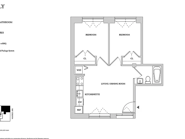 132 Waverly Ave #2B — Photo 14