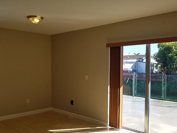 Sliding doors to the patio ...