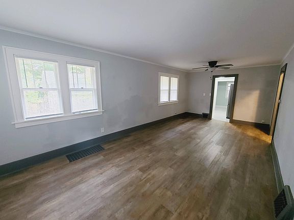 Living room and dining