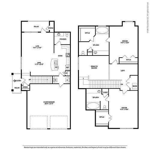 Floor plan THB1