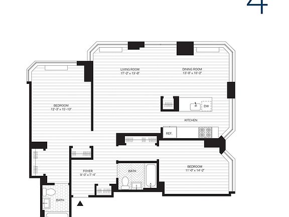 2nd image of 345 E 94th St APT 9A