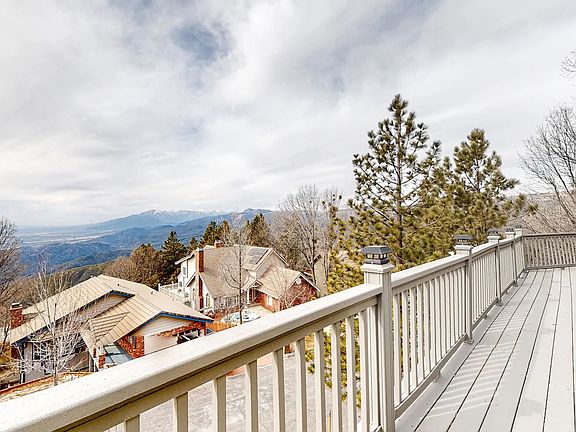 Amazing views from front deck off of main floor.